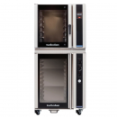 Moffat E35T6-26/P85M12 35-7/8" Turbofan Full-Size Touch Screen/Electric Convection Oven With Porcelain Oven Chamber On P85M12 12 Tray Proofer/Holding Cabinet, 208V or 220-240V