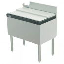 Perlick TS24IC10-STK 24” Ice Chest with 10 Circuit Cold Plate with Cover and Soda Gun Chase