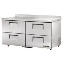 True TWT-60D-4-ADA-HC 60" Deep ADA Compliant Work Top Refrigerator with Four Drawers - 15.9 Cu. Ft.