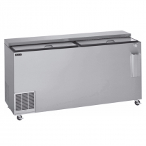 Perlick BC72-STK 72" Flat Top Bottle Cooler in Stainless Steel