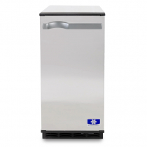 Manitowoc SM50A 14 3/4" Air Cooled Undercounter Octagonal Cube Ice Machine with 25 lb. Bin - 53 lb.