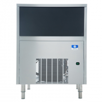 Manitowoc UFP0350A Undercounter 400 lb Per Day R290 Hydrocarbon Air-Cooled Flake-Style Ice Machine With 60 lb Bin, 115V