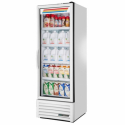 True FLM-27~TSL01 White Full Length 27" One Section Refrigerated Merchandiser - 115V